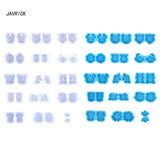 15 Pcs Resin Earring Pendant Casting Silicone Mold DIY Jewelry Craft Supplies