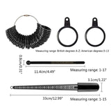 3-Piece Ring Measuring Tool Set 1-15 U.S. Size DIY Measurement
