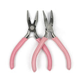 Pink Stainless Steel End Cutting Jewelry Pliers