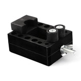 Steel Hand Twist Drill Manual Punch Beads Hole Base Holder DIY Jewelry Tools