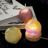 Globe Shaped Crystal Epoxy Mold for Night Light Home Decors