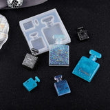 Large Perfume Bottle Silicone Resin Mold for DIY Art Resin Casting