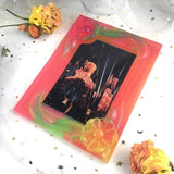 F19D Flower Square Photo Frame Silicone Mold for Epoxy Resin Home Decor