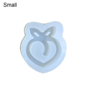 Epoxy Resin Mold Peach Shaker Mold Silicone Jewelry Tools