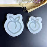 Epoxy Resin Mold Peach Shaker Mold Silicone Jewelry Tools
