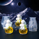Moon Astronaut Light Silicone Mold DIY Jewelry Tools