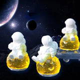 Moon Astronaut Light Silicone Mold DIY Jewelry Tools