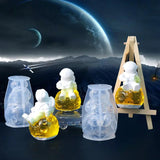 Moon Astronaut Light Silicone Mold DIY Jewelry Tools
