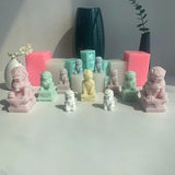 3D Animal Silicone Resin Mold DIY Making Mold