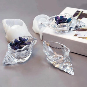 Feather Heart Storage Box Silicone Mould Epoxy Resin Craft Mold