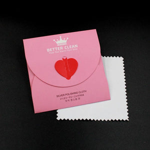 10-Piece Silver Jewelry Maintenance Kit with Polishing Cloth