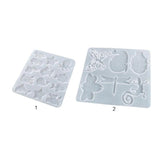 Wind Chime Silicone Mold Snail Lizard Butterfly Pendant DIY Casting