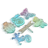 Wind Chime Silicone Mold Snail Lizard Butterfly Pendant DIY Casting