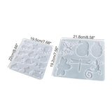 Wind Chime Silicone Mold Snail Lizard Butterfly Pendant DIY Casting