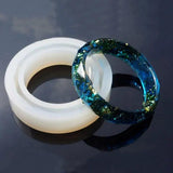 4PCS Silicone Mould Mold Round For Bangle Bracelet DIY