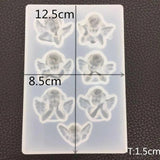 Angel Shape Silicone Mold For Resin DIY Clay UV Epoxy Molds