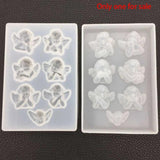 Angel Shape Silicone Mold For Resin DIY Clay UV Epoxy Molds