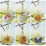 6pcs Keychain Pendant Silicone Moulds Epoxy Resin Casting Molds