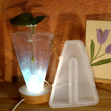 DIY Hanging Geometric Water Culture Tube Vase Silicone Mold