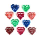 Heart Shape Pendant Silicone Mold Keychain Clay Mould DIY Art Jewelry