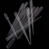 100pc 3ML Transparent Disposable Plastic Eye Dropper Transfer Graduated