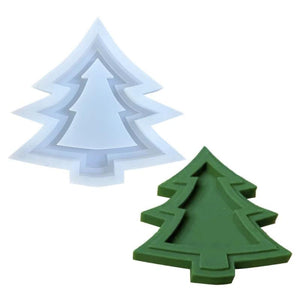 Christmas Tree Resin Silicone Mold for Jewelry Making