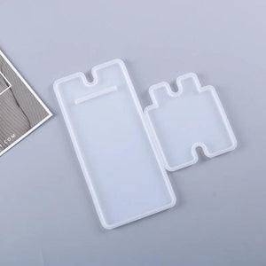 DIY Mirror Mobile Phone Stand Silicone Mold for Resin Crafts Making