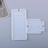 DIY Mirror Mobile Phone Stand Silicone Mold for Resin Crafts Making