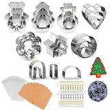 Polymer Clay Cutters Set with Tools for Earrings