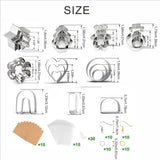 Polymer Clay Cutters Set with Tools for Earrings