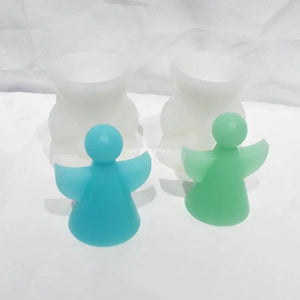 Angel Silicone Mold Carving Art Plaster Home Decoration