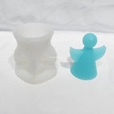 Angel Silicone Mold Carving Art Plaster Home Decoration