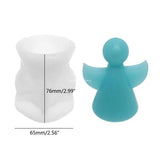 Angel Silicone Mold Carving Art Plaster Home Decoration