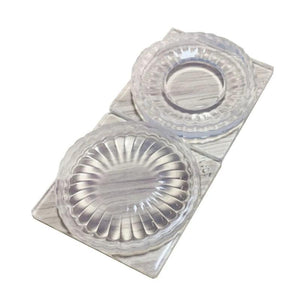 Plate Ice Cube Silicone Molds Fondant Cake Decorating Mold