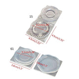 Plate Ice Cube Silicone Molds Fondant Cake Decorating Mold
