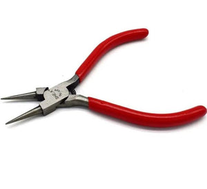 DIY Jewelry Tool Set Round Nose Plier Wire-Cutter Pliers Flat Plier Red Handle