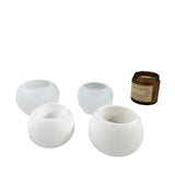 Sphere Silicone Flower Pot Molds Lightweight for Epoxy Resin Concrete Clay