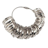 33pcs Ring Sizes Ring Measuring Tool Jewelry Ring Gauge Metal Rings