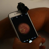 Acrylic Mobile Phone Microscope Lens LED Lights 90X Zoom Micro Camera Magnifier