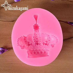 3D Crown Resin Molds for DIY Necklace Pendant Charms Making Jewelry