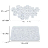 Honeycomb Door Ornaments Resin Casting Silicone Mold for DIY Crafts