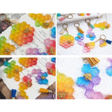 Honeycomb Door Ornaments Resin Casting Silicone Mold for DIY Crafts