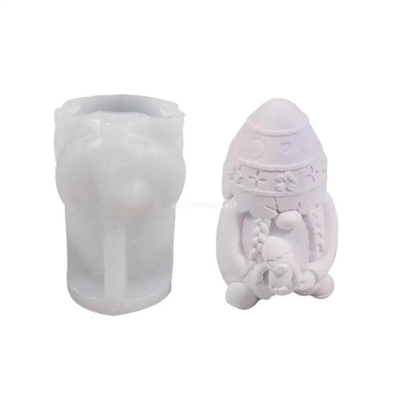 3D Gnome Silicone Mold for DIY Crafts and Soap Making