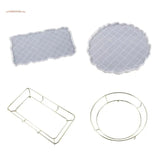 Irregular Edge Fruit Plate Silicone Mold Round Rectangle Tray Resin DIY Art