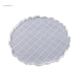 Irregular Edge Fruit Plate Silicone Mold Round Rectangle Tray Resin DIY Art