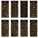 2 pcs Galaxy Hot Stamping Sticker Resin Set DIY Jewelry Making