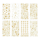 2 pcs Galaxy Hot Stamping Sticker Resin Set DIY Jewelry Making