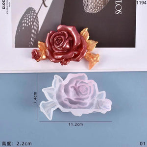 Rose Flower Resin Mold DIY Epoxy Moulds