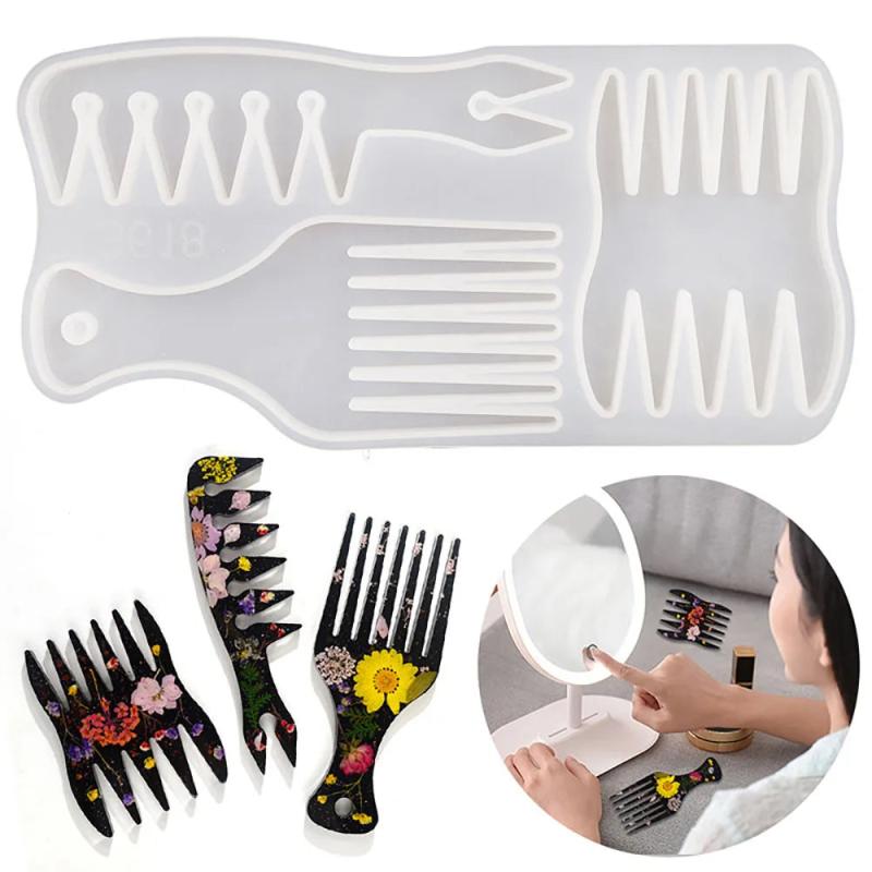 Texture Comb Silicone Mold for DIY Jewelry Making