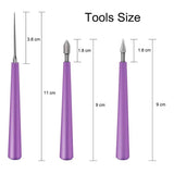 5PCS Diamond Tipped Bead Reamer Set For Beads